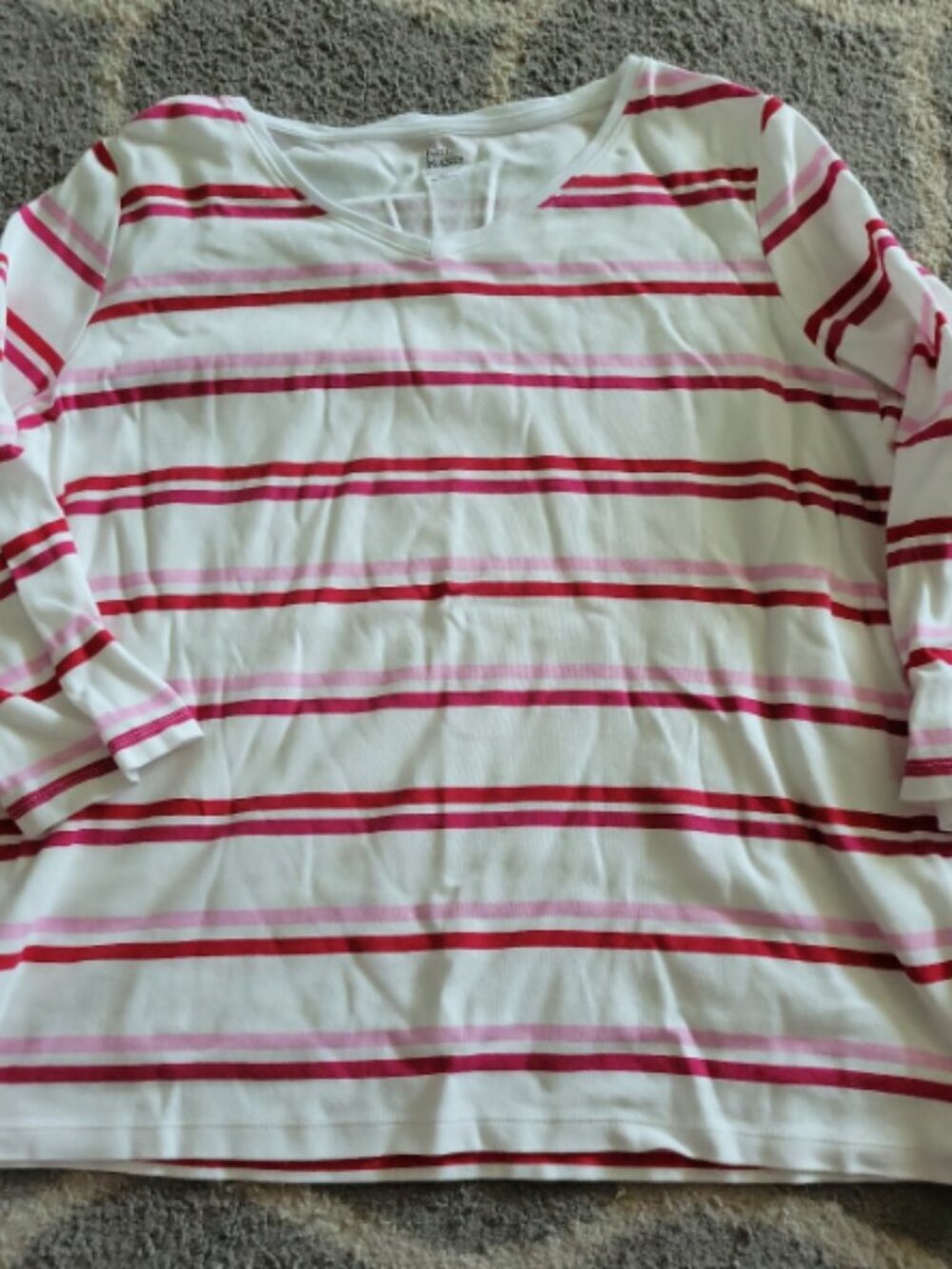 Womens size XL Kim Roger's 3/4 sleeve shirt